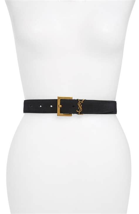 ysl belt nude